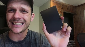 Seagate Backup Plus 5TB Portable External Hard Drive USB 3.0 Unboxing Video