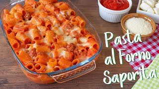 PASTA AL FORNO SAPORITA Ricetta Facile di Benedetta - Baked Pasta Easy Recipe