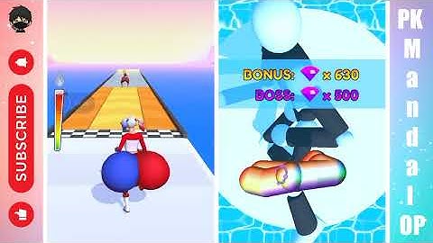 🧡Twerk Race Vs Tall Man Run - Max Levels Gameplay Android, iOS Walkthrough | PK Mandal OP