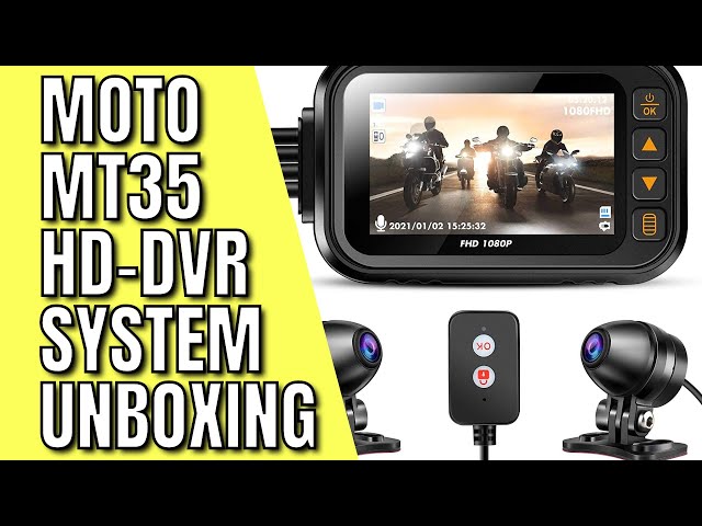 MT35 Dash Cam - Obest MT35 Motorcycle Dash Cam - Touch of Modern