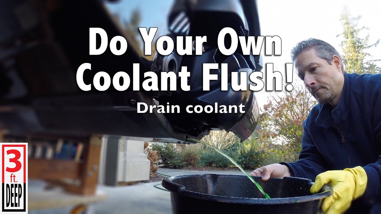 How to do a Coolant Flush on a Sea-Doo GTR 215 4-TEC - YouTube