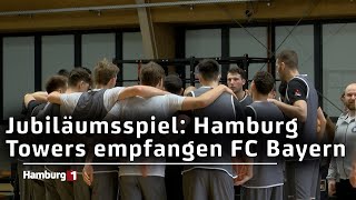 Jubiläumsspiel: Hamburg Towers empfangen FC Bayern