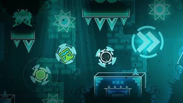 "Luminescent" by Nova4664 (Easy Demon) (1 coin) | Geometry Dash.