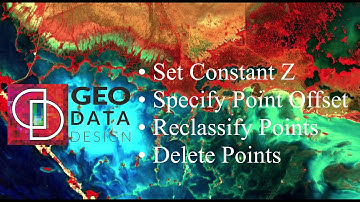 Point clouds and ERDAS IMAGINE 2018: Cleaning and editing