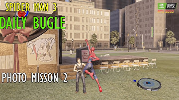 Spider Man 3 Daily Bugle Photo Mission 2 | Talk to Robbie for Photo assignments