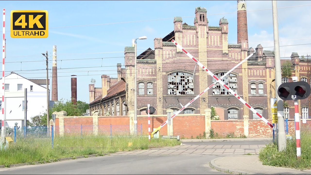 RAILROAD CROSSING - PIEŃSK (PL) ★ 4K ★