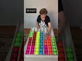 Colorful balls in motion - oddly satisfying to watch!#colorful #relaxing #shorts
