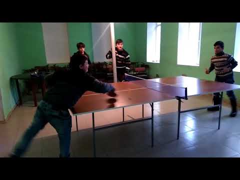 მაგიდის ჩოგბურთი (თავისუფალი გაკვეთილი)