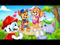 Chase  skye get love  funny stories  paw patrol the mighty movie  rainbow 3