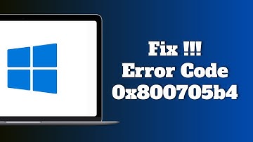 How to Fix Windows Update Error Code 0x800705b4 on Windows 11