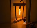 Petite nouvelle lampe style industrielle  bricolage creation artisanat rcupration