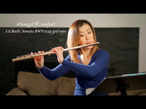 #SongsOfComfort: Flute Sonata BWV1034 "Andante" by J.S. Bach