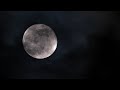 Pink supermoon in 4k with relaxing piano music