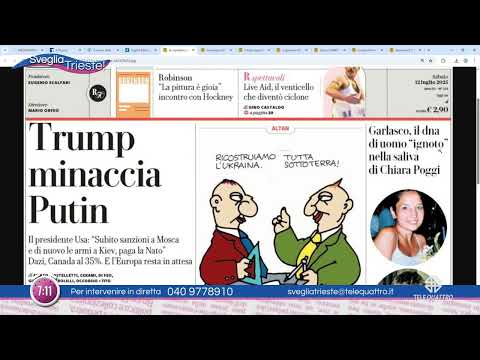 SVEGLIA TRIESTE! | 12/07/2025