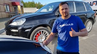 PORSCHE CAYENNE.  Привел салон в порядок!