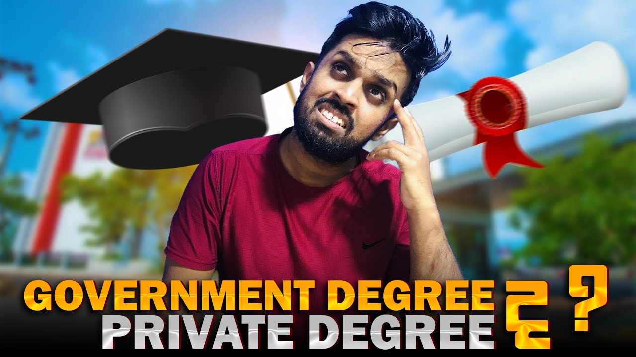 Private Courses vs Government Courses in Sri Lanka | Best Option After ...