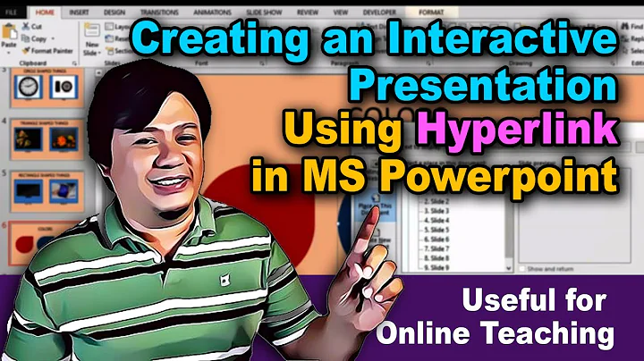 Creating an Interactive Presentation Using Hyperlink in MS Powerpoint