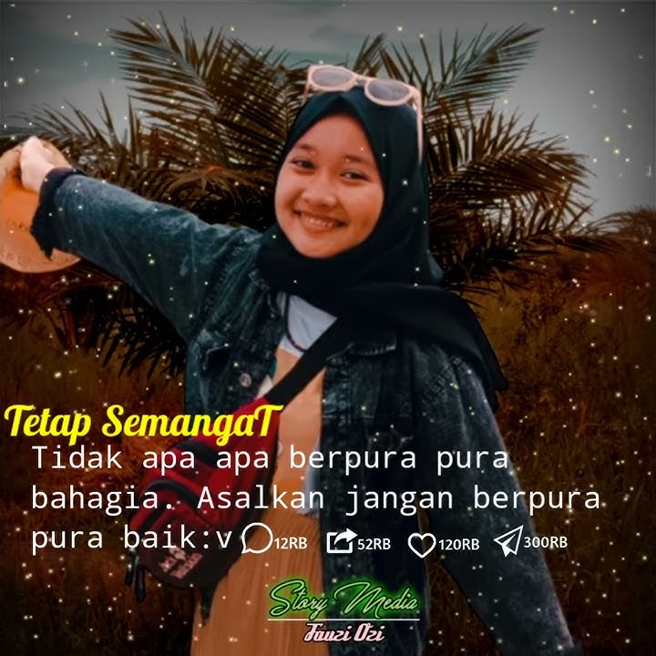 Story WhatsApp (pura pura bahagia) 30 detik