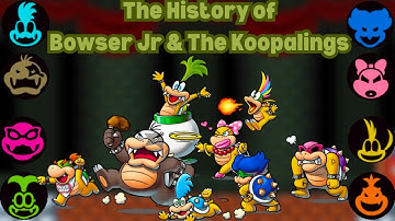 The History And Evolution of Bowser Jr. & The Koopalings
