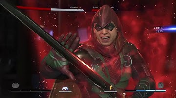 Injustice 2 Robin VS Reverse Flash Quick Single Fight