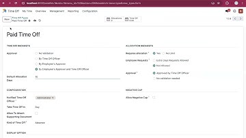 Odoo Automate Leave Allocation When Create Employee