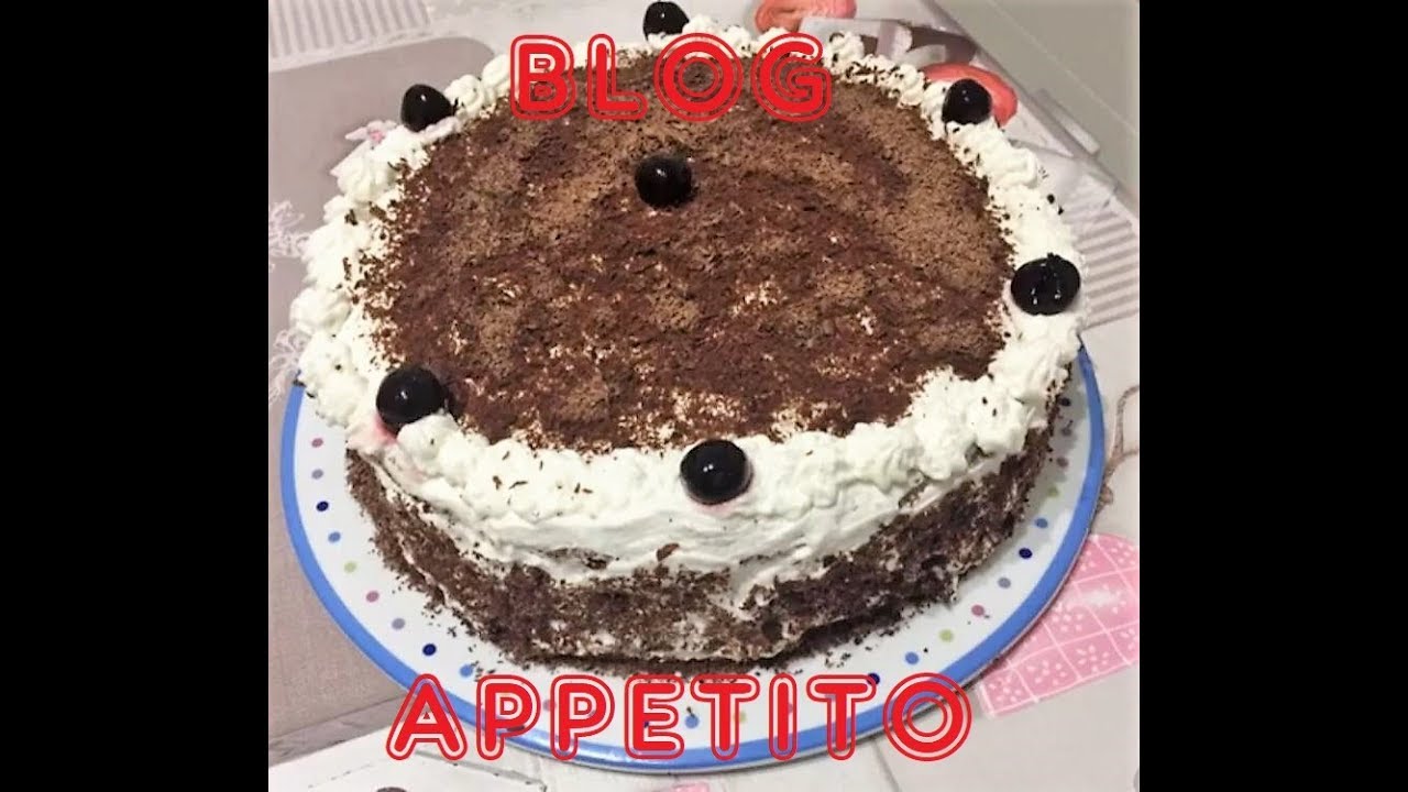 Torta Foresta Nera Ricetta Bimby Youtube