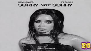 Demi Lovato Feat. Slash - Sorry Not Sorry (Rock Version) (Audio) @hitsworldmusicnew