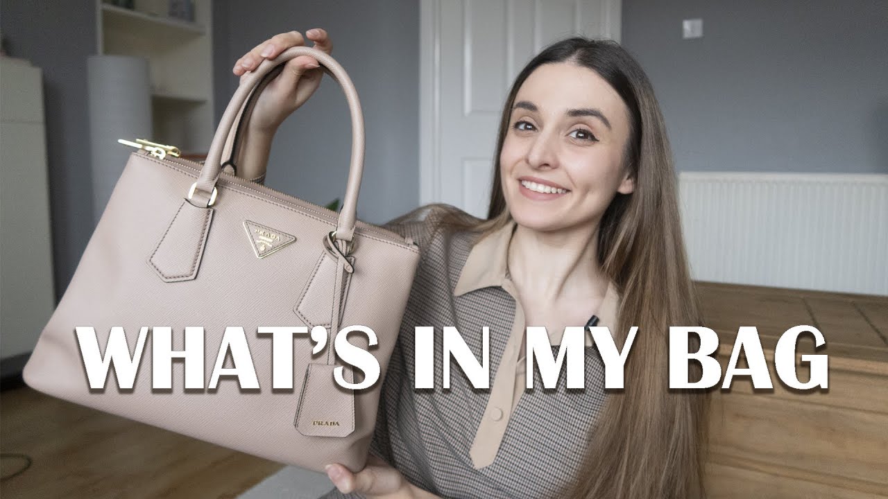 PRADA Mini Galleria Review + What's In My Bag 