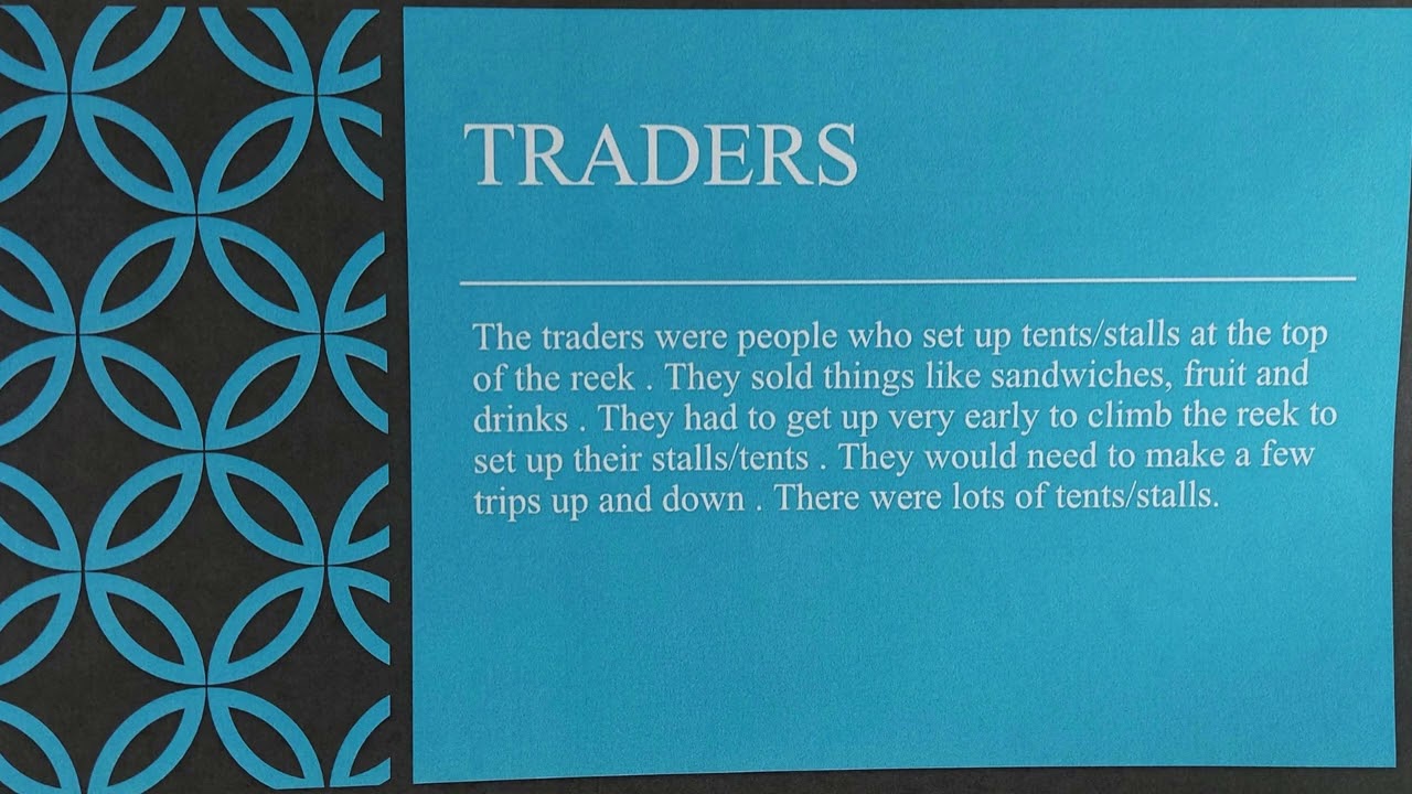 Emily Beirne Powerpoint presentation for Traders on the Reek