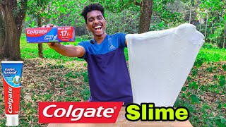 Colgate Slime ഉണടകക... Colgate Slime Making B Techy