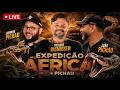 EXPEDIÇÃO AFRICA COM RICHARD RASMUSSEM DIA 3 AO VIVO - HOJE VAMOS PEGAR NAS COBRAS MAIS PERIGOSAS