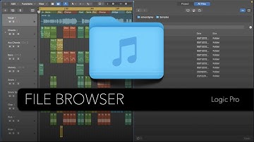 Logic Pro: File Browser / Data Import