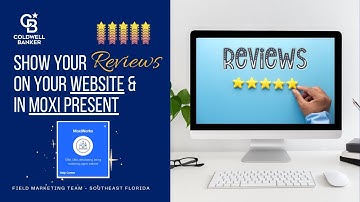 Sync Zillow Reviews to Moxi Website & Listing Presentation