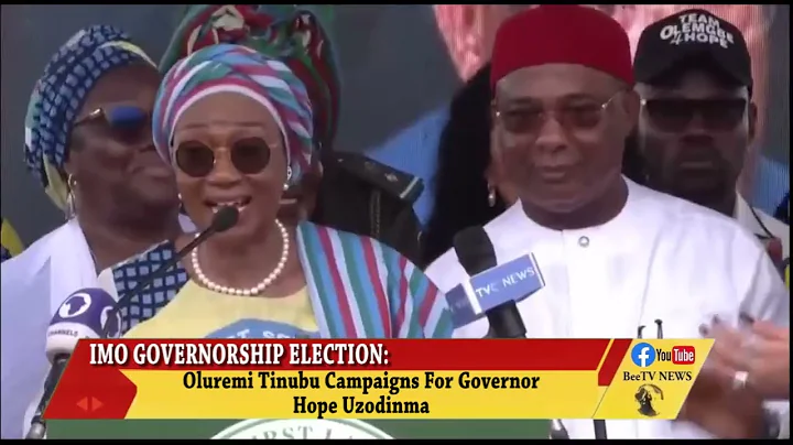 IMO GOVERNORSHIP ELECTION: Oluremi Tinubu Campaigns For Governor Hope Uzodinma