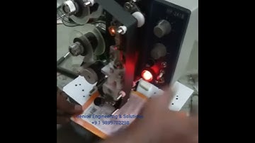 Hot Foil Table Top Batch Coding Machine