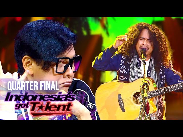 Luar Biasa !! Yusten Bernyanyi Sangat Menyentuh Hati | Quarter Final | Indonesia`s Got Talent 2022 class=