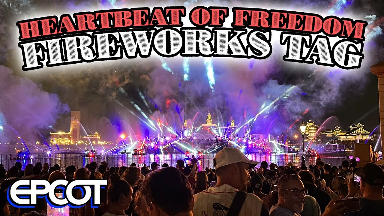 EPCOT Luminous with Heartbeat of Freedom 4th of July Finale 2025