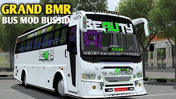 New GRAND BMR BUS MOD For Bus Simulator Indonesia |Free Mod | New Bus Mod For Bussid | #bussidmods​