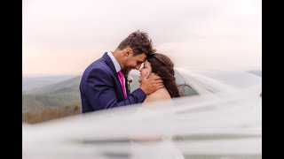 Lauren & Brandon's Magical Max Patch Elopement | Blue Ridge Mountains | Elope Outdoors