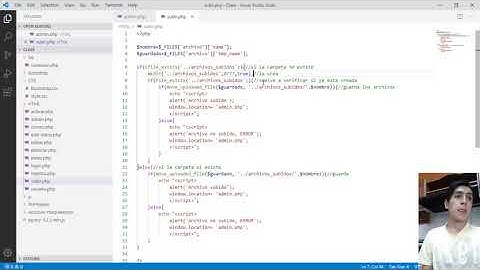 Subir archivos a un servido HTML -- PHP