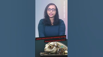 Android users should keep passwords and PINs secure due to the Chameleon Trojan #shortsvideo