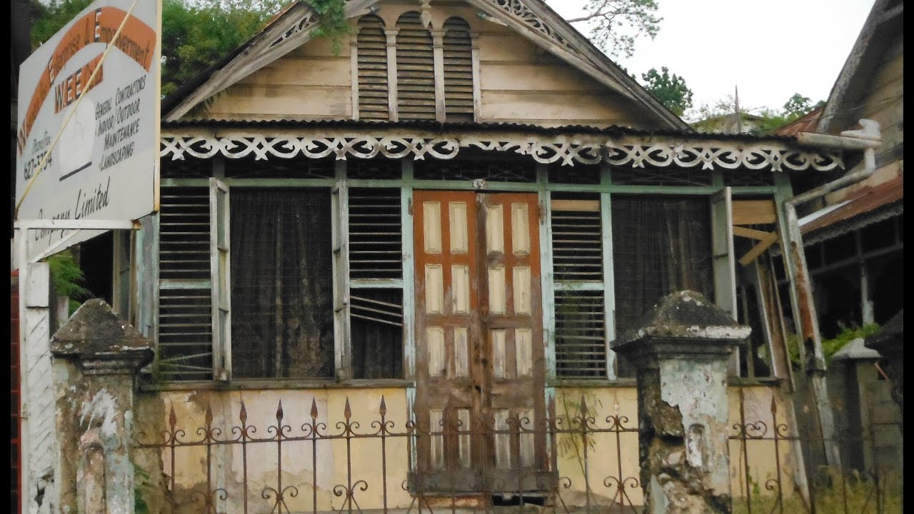Old Houses In Trinidad Caribbean YouTube