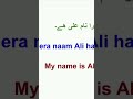 Learn Basic Urdu Greetings: How to Introduce Yourself Fast! 🇵🇰 #Short