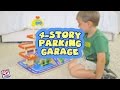 Wooden 4-Story Parking Garage from CP Toys Wooden 4-Story Parking Garage from CP Toys