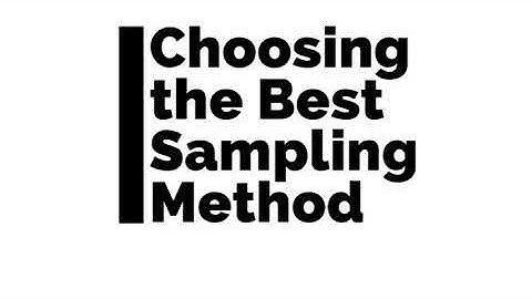Choose the Best Sampling Method [Sampling Methods Unit, Lesson 3]