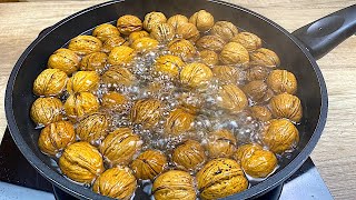 Put a walnut in boiling water! My grandmother told me this secret!