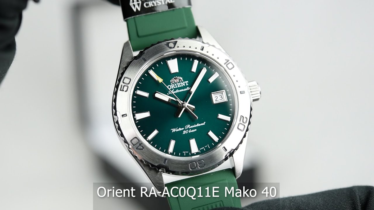 Orient RA-AC0Q11E Mako 40 - YouTube