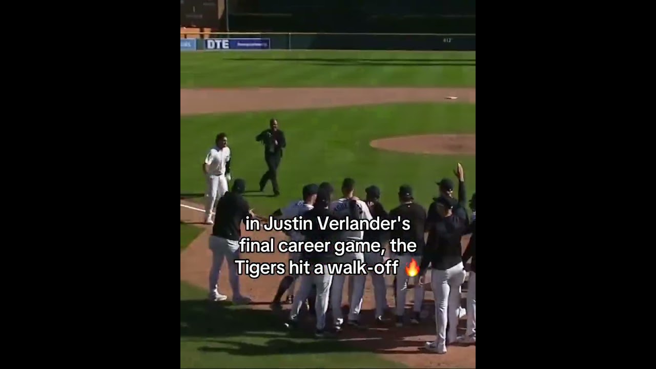 Tigers win Verlander’s final game 🔥