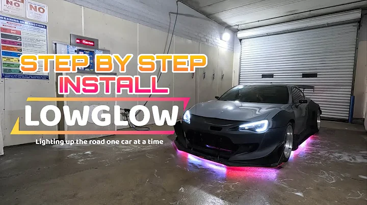 INSTALLING LOWGLOW ON THE FR-S!! (FULL INSTALL GUIDE)