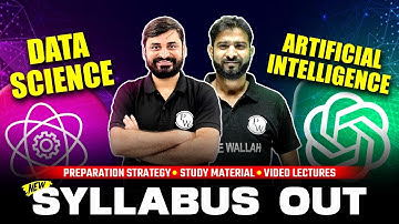 GATE Data Science And Artificial Intelligence Syllabus Out | Preparation Strategy | Video Lectures